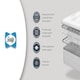 image 5 of Sealy Mellbreak Ortho Plus Mattress White | Single