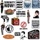 image 4 of Seinfeld Deluxe Stickers (Pack of 100) - Multicoloured - One Size