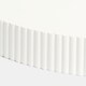 image 6 of OHS Ribbed Corner Shelf Wall Mounted Storage Space Saving Modern