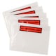 image 1 of 1000 x A5 Printed (162 x 225mm) Plastic Home Office Document Enclosed Wallets With Peal & Seal Backing Ideal For Invoices White | C5