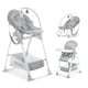 image 1 of Hauck Sit N Relax 3in1 - Stretch Grey