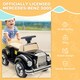 image 5 of AIYAPLAY Ride on Sliding Car Foot to Floor Mercedes-Benz 300S Licensed for Kids