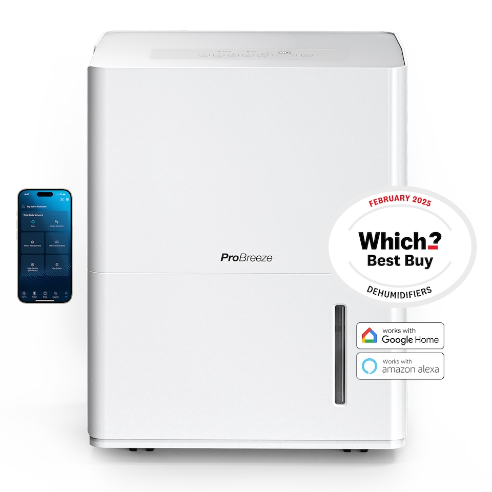 image 1 of Pro Breeze 30L Dehumidifier with Smart App Control