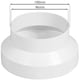 image 3 of SPARES2GO Ducting Reducer Connector for Cooker Hood Extractor / Tumble Dryer / Air Conditioning (5" / 125mm to 4" / 100mm)
