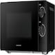 image 1 of 20L Freestanding Microwave Oven with Mechanical Controls 700W - Black