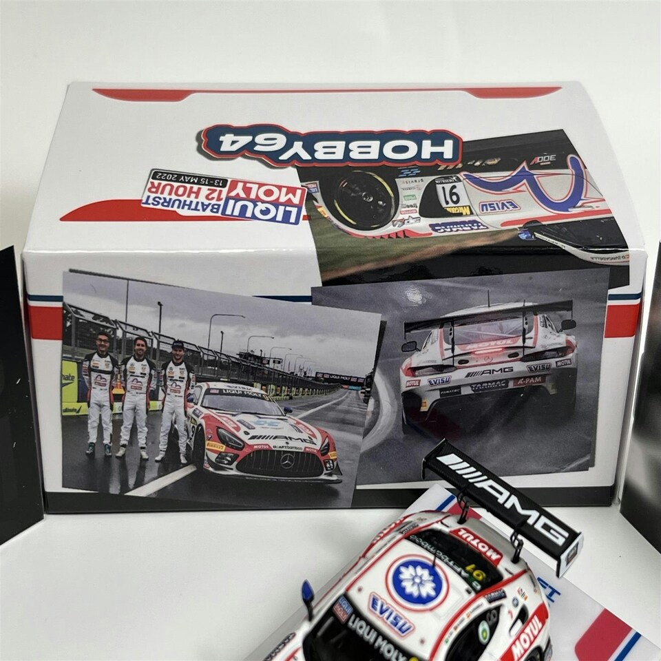 image 1 of Mercedes AMG GT3 Bathurst 12 Hour 2022 #91 1:64 Tarmac Works T6406222BH91