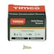 image 3 of Timco - Solid Brass Timber Screws - SLOT - Countersunk (Size 6 x 1/2 - 200 Pieces)