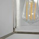 image 5 of BHS Hardy Cage Ceiling Pendant with Bubble Glass Shade | Silver | Satin Nickel | 1