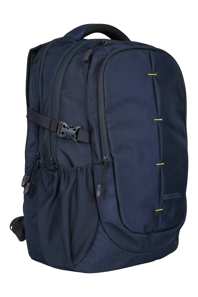 image 1 of Mountain Warehouse Vic Laptop Bag Durable Padded Work Travel Backpack Rucksacks | Yellow
