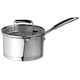 image 1 of ProChef 16cm Stainless Steel Saucepan with Glass Lid Induction & Oven Safe Silver