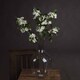 image 2 of White Spring Mock Flower Artificial Flower - Fabric/Plastic - L25 x W13 x H92 cm - White