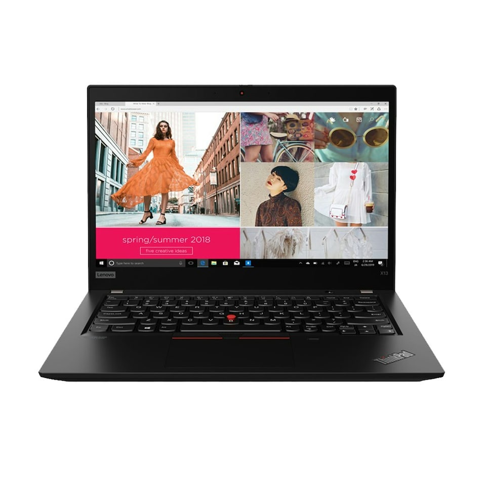 image 1 of Lenovo ThinkPad X13 Gen 1 13.3" Laptop AMD Ryzen 3 PRO 4450U 16GB RAM 256GB SSD Backlit Keyboard Win 11 Pro - 20UGS48205