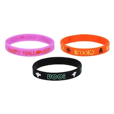 Assorted Halloween Silicone Bracelets - Pack of 5