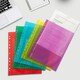 image 4 of Pack of 250 A4 Blue Clear Punched Pockets by Janrax