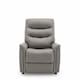 image 2 of Faux Leather Grey Milazzo Recliner Chair