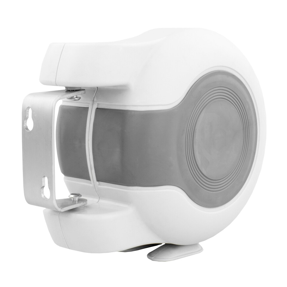 image 1 of KCT Twin Wall Mountable Retractable Washing Line - 15m White