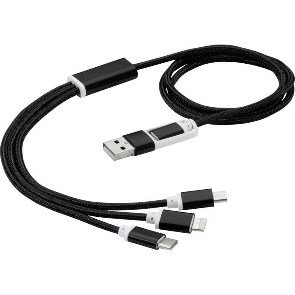 image 1 of Bullet Versatile USB Cable - Black - One Size