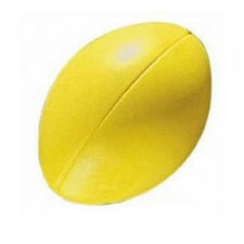Carta Sport Sponge Rugby Ball - Yellow - One Size