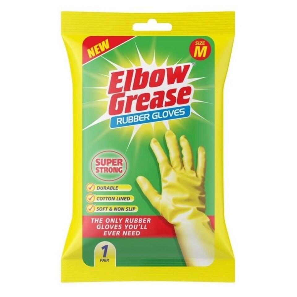 Elbow Grease Washing Glove - Yellow - M