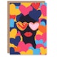 image 1 of Sunglasses Love Heart Eyes Lips Anniversary Valentines Him Husband Card