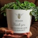 image 2 of Personalised Bee Large Plant Pot