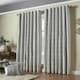 image 1 of Reflect Ring Top Lined Curtains - 117cm x 137cm - Silver