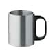 image 1 of MidOcean Taniss Double Wall 300ml Mug - Matt Silver - One Size
