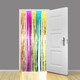 image 1 of Multi-Colour Foil Door Curtain Backdrop 92cm x 244cm - Pack of 10