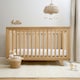 image 2 of Clair de Lune Premium Oak Cot Bed