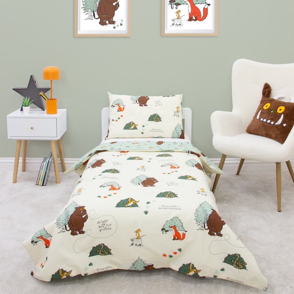 image 1 of The Gruffalo Woodland Junior Duvet Cover