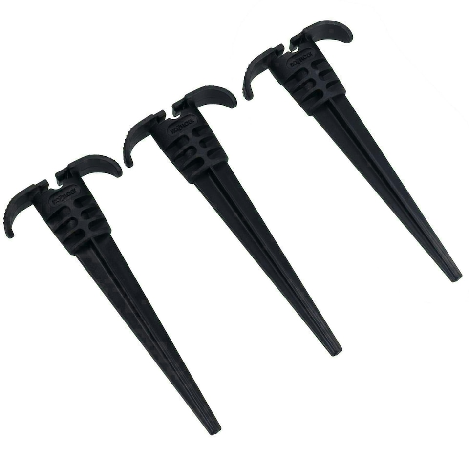 image 1 of Universal Easy Drip garden Sprinklers and Ground Pegs Plant Watering 6pc