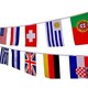 image 2 of World Cup 2018 Bunting 32 Flags - Multi-Colour - 9.9 m