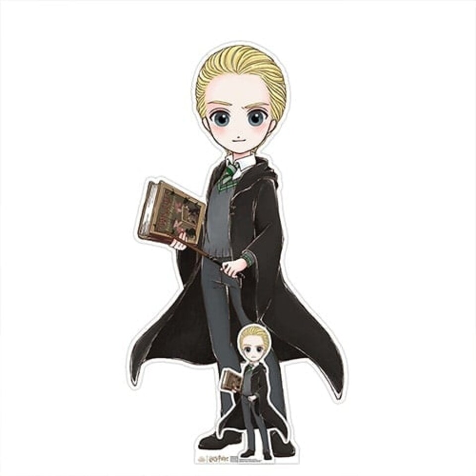 Cute Draco Malfoy Animated Harry Potter Star Mini Cardboard Cutout 92cm