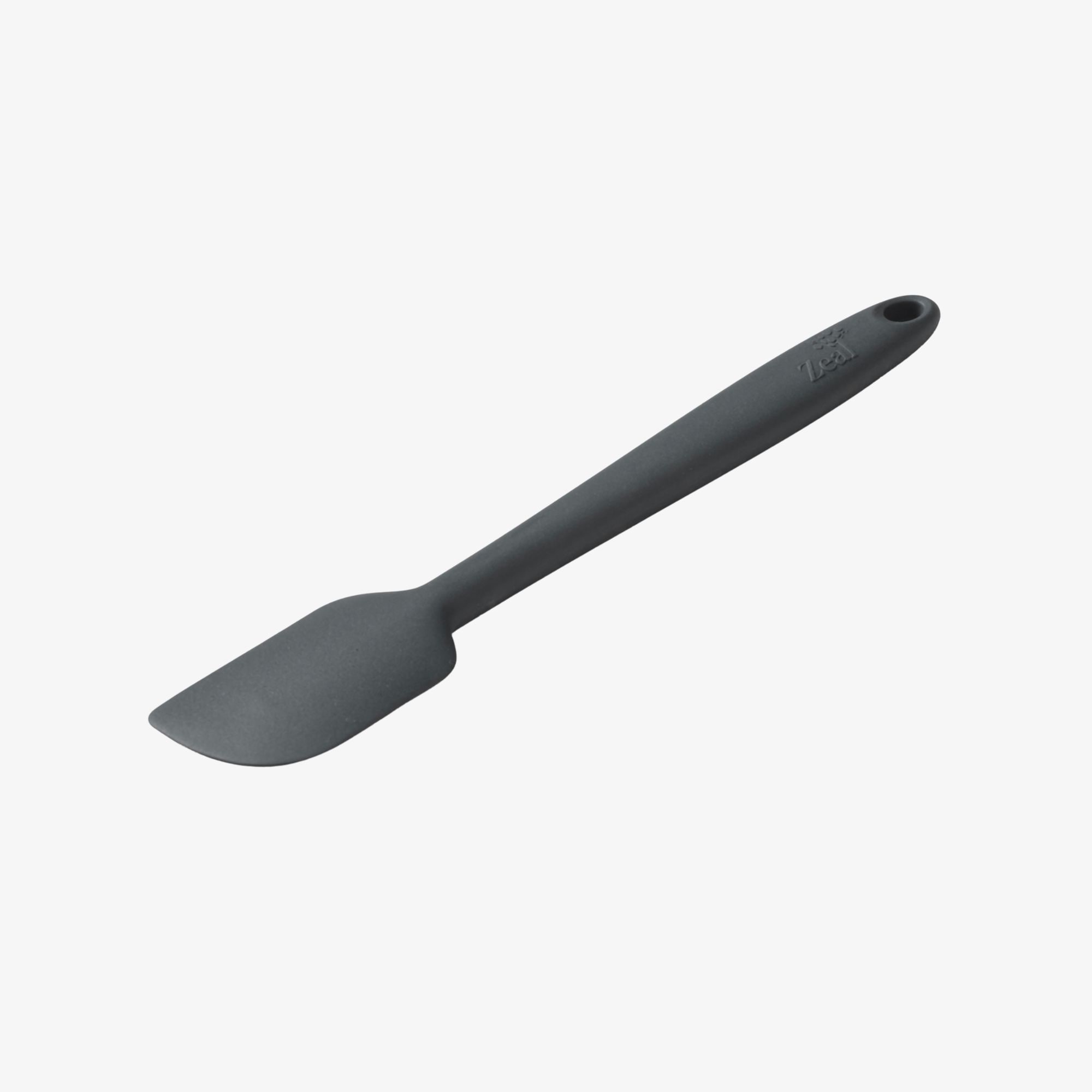 Zeal Small Silicone Baking Spatula with Flexible Tip, Dark Grey
