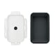 image 4 of MidOcean Kolapso Silicone Collapsible Lunch Box - Black - One Size