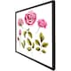 image 3 of Roses & leaves (Picutre Frame) Brown | Oak | M