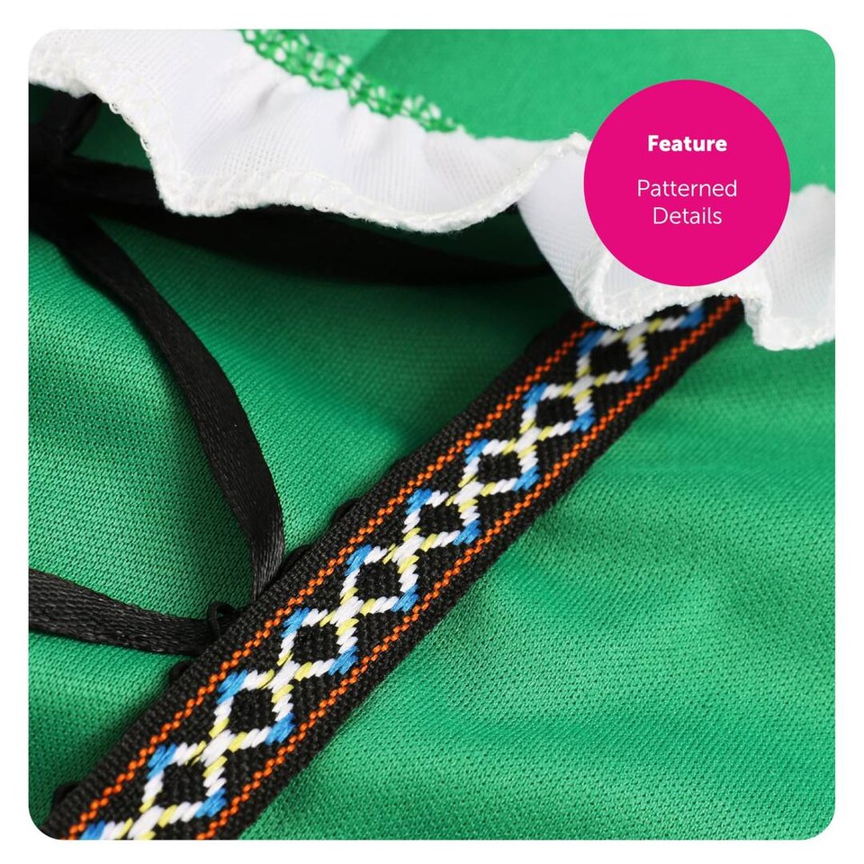 image 1 of Womens Oktoberfest Bavarian Costume Dress Beer Festival Fancy Dress Outfit