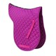 image 4 of Rhinegold Cotton Quilted Numnah Purple | Size: Pony
Colour: Purple