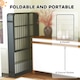 image 5 of PawHut Eight-Panel Dog Playpen with Door, for Indoor, Outdoor, 100cm Tall | Multi | Not provided