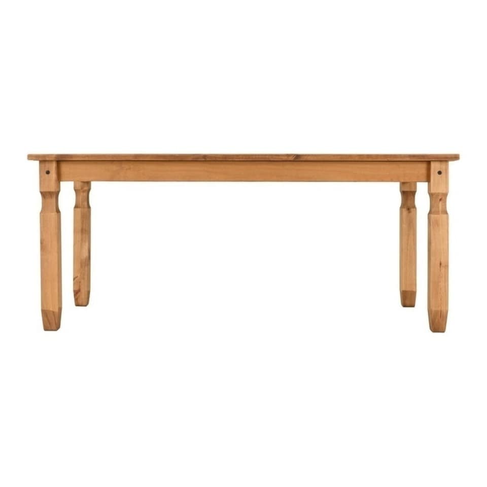image 1 of Corona 6 feet Dining Table - L92 x W182 x H75.5 cm - Distressed Waxed Pine | Brown