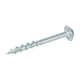image 1 of Triton - Zinc Pocket-Hole Screws Washer Head Coarse - P/HC 8 x 1-1/2" 500pk