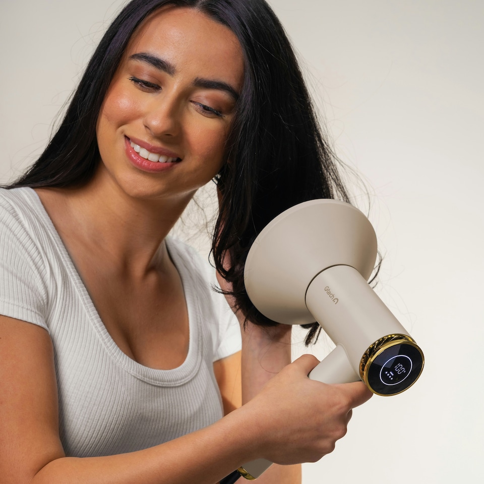 image 1 of Gtech DryOnic Ionic Fast Drying Hair Dryer (Oyster)