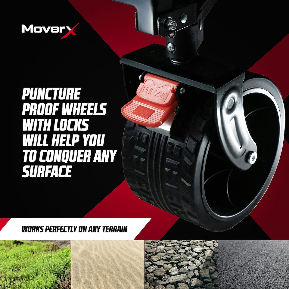 image 1 of MoverX 200L Canopy Trolley Camping Outdoor Wagon