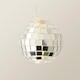image 5 of ValueLights String Lights Mirror Silver String Light and Integrated LED 1W Warm White 1000K Bulb