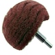 image 3 of Dome Shaped Sanding Polishing Cleaning Mop 75mm Width 240 Grit 6mm Shank 4pk