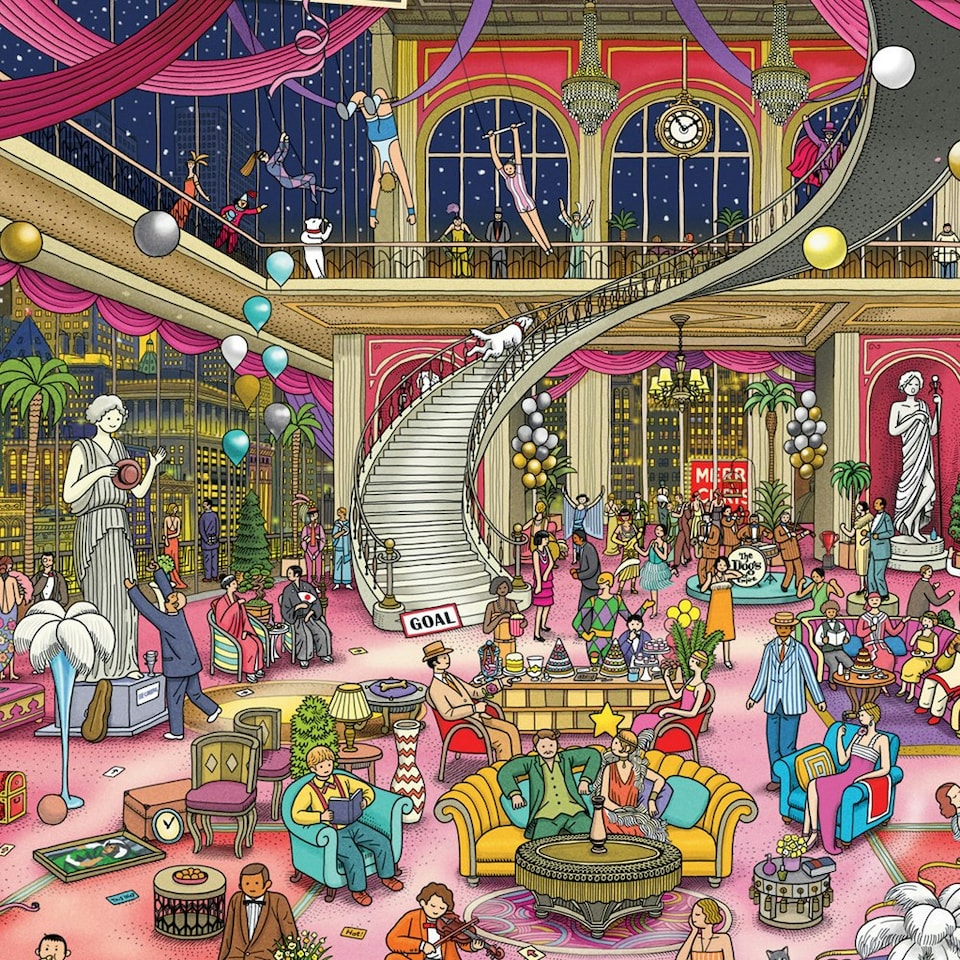 image 1 of Ravensburger Pierre the Maze Detective 1000 Piece Puzzle