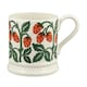 image 1 of Mug: 1 x 300ml Emma Bridgewater Raspberries 1/2 Mug, Ceramic White