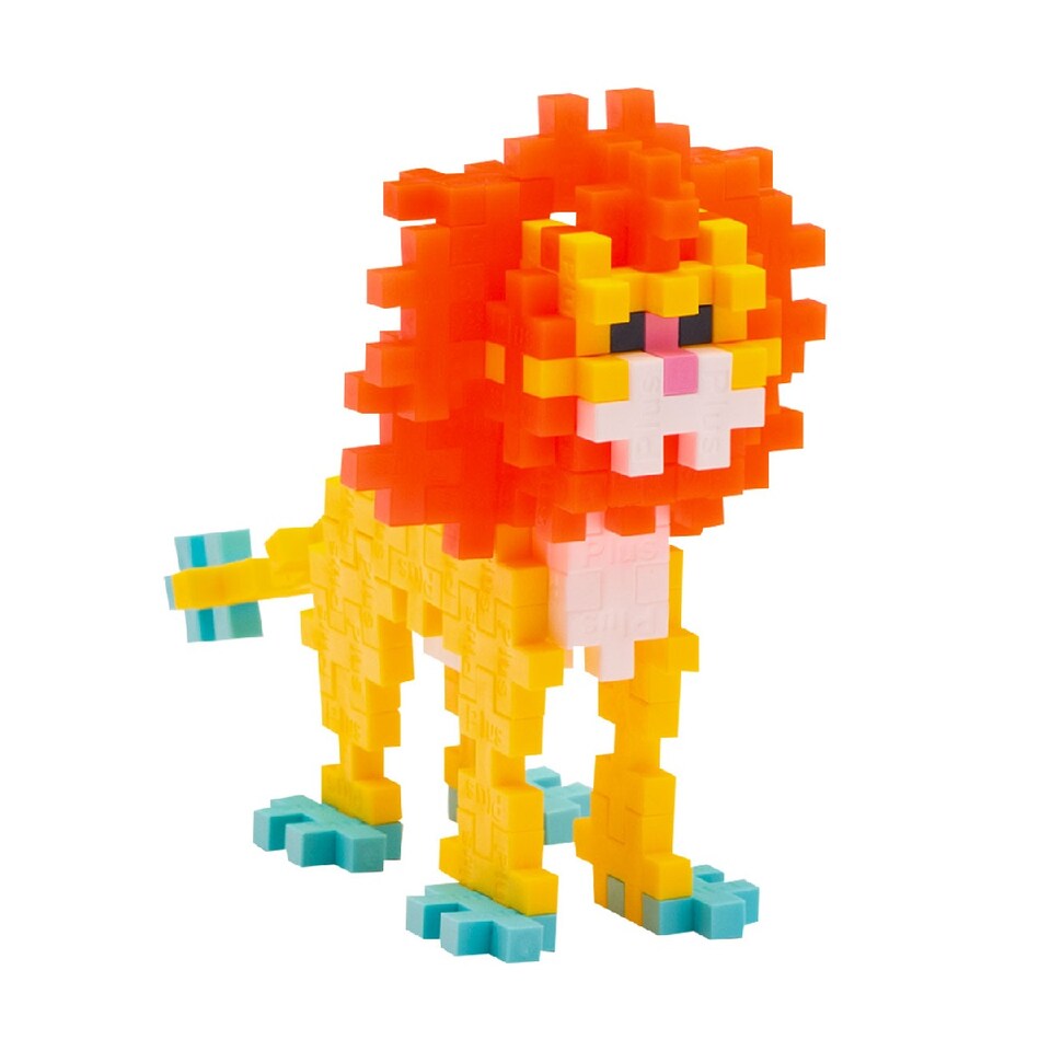 image 1 of Plus Plus Lion Tube 100 Piece Construction Kit