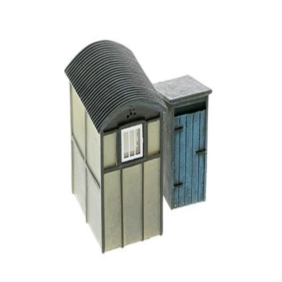 Hornby Skaledale Utility Lamp Huts 2pcs (Pre-Built)