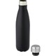 image 3 of Cove Recycled Stainless Steel 500ml Insulated Water Bottle - Solid Black - One Size
